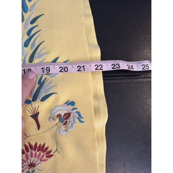 Carlisle Collection Designer Skirt Sz 8 Silk Embroidered Tapestry Multicolor - Picture 12 of 12